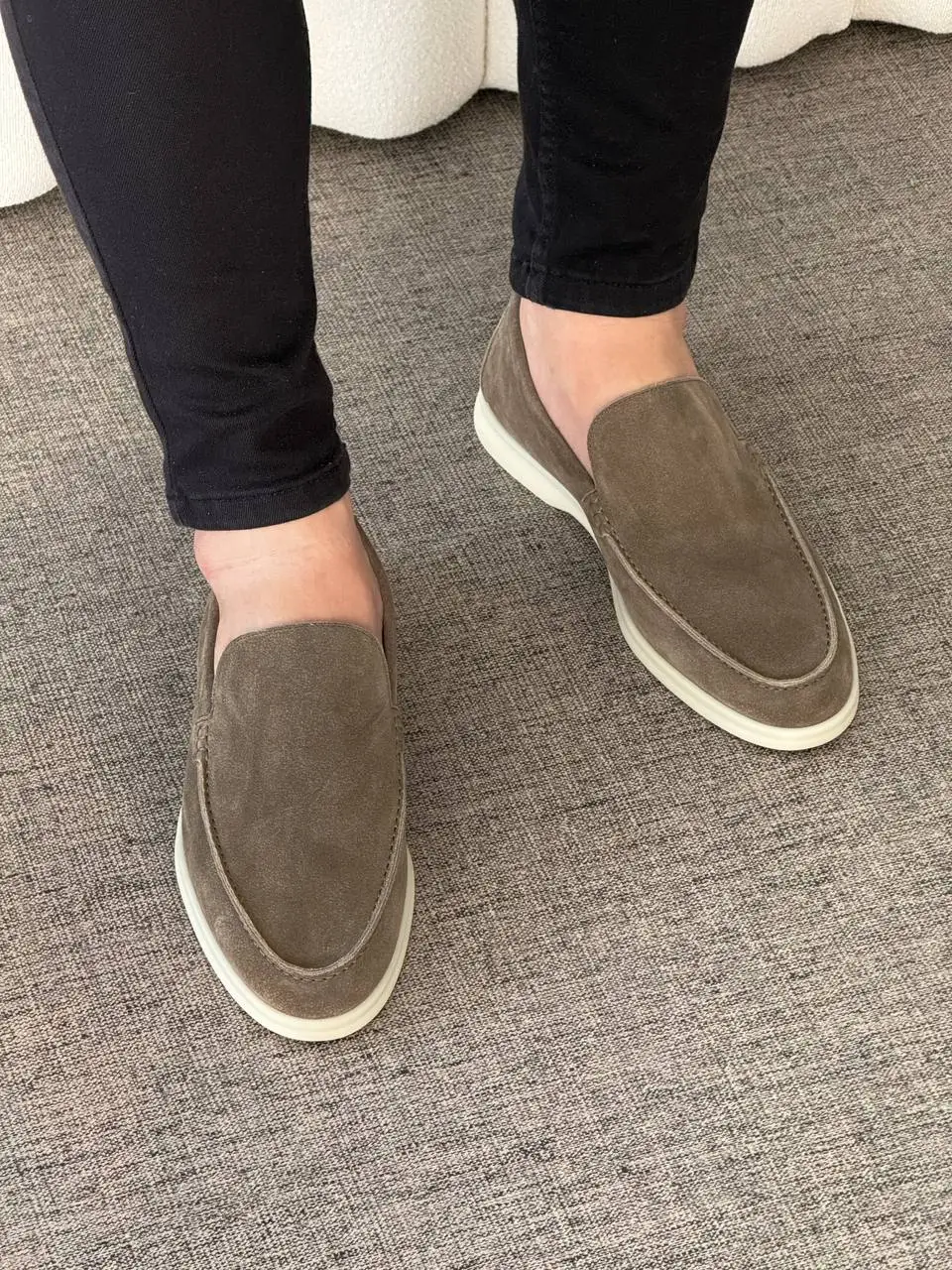 Loro Piana Loro Piana Summer Walk Loafer Suede Ground