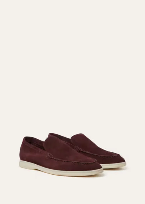 Loro Piana Loro Piana Summer Walk Loafer Men Dark Roast