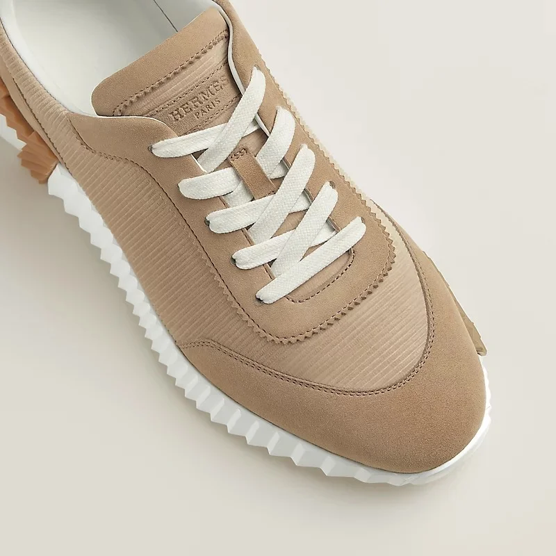 Hermes Bouncing Sneaker Mesh Beige Camel - photo 6