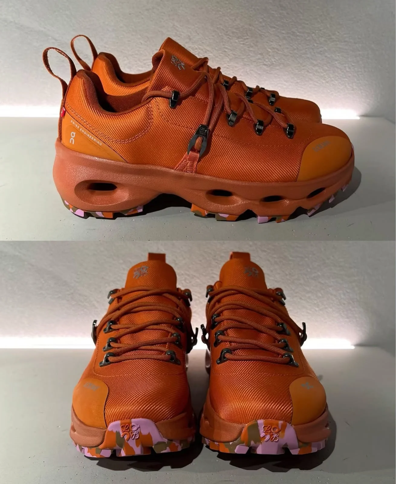 Loewe X ON Cloudsolo Hiker Sneaker Women Red Fox - photo 8