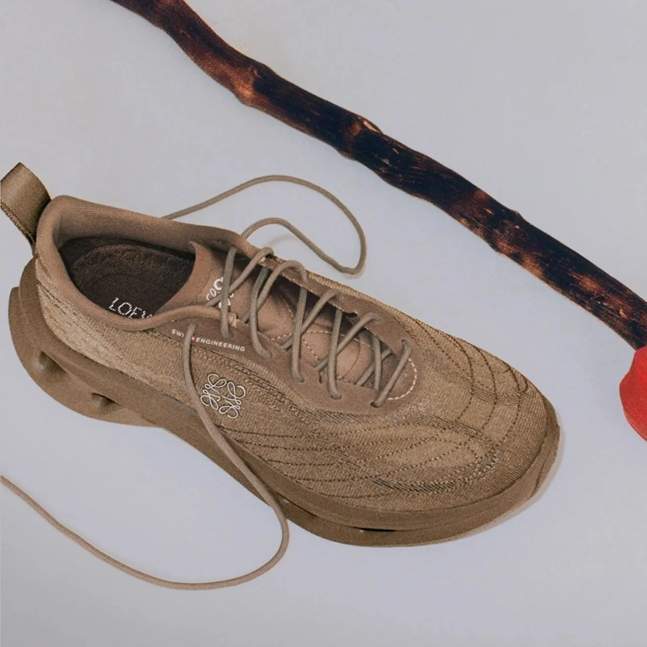 Loewe X ON Cloudtilt Cosmic Sneaker Women Dark Sand - photo 6