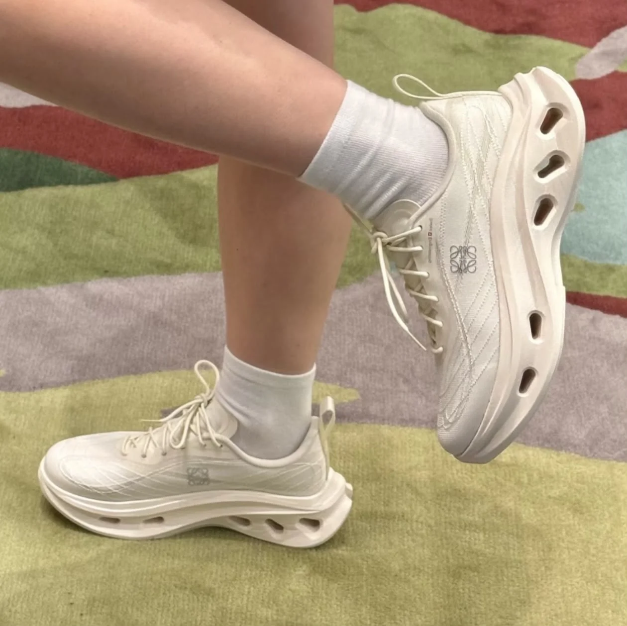 Loewe X ON Cloudtilt Cosmic Sneaker Women White - photo 8