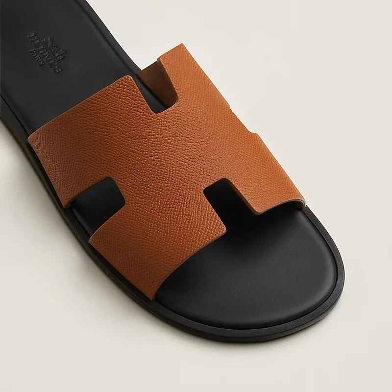 Hermes Izmir Sandal Epsom Gold Heritage - photo 3