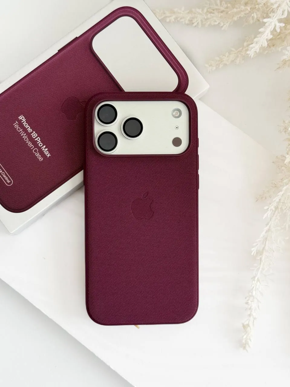 ETC Apple Iphone 18 Pro Max TechWoven Case Mulberry