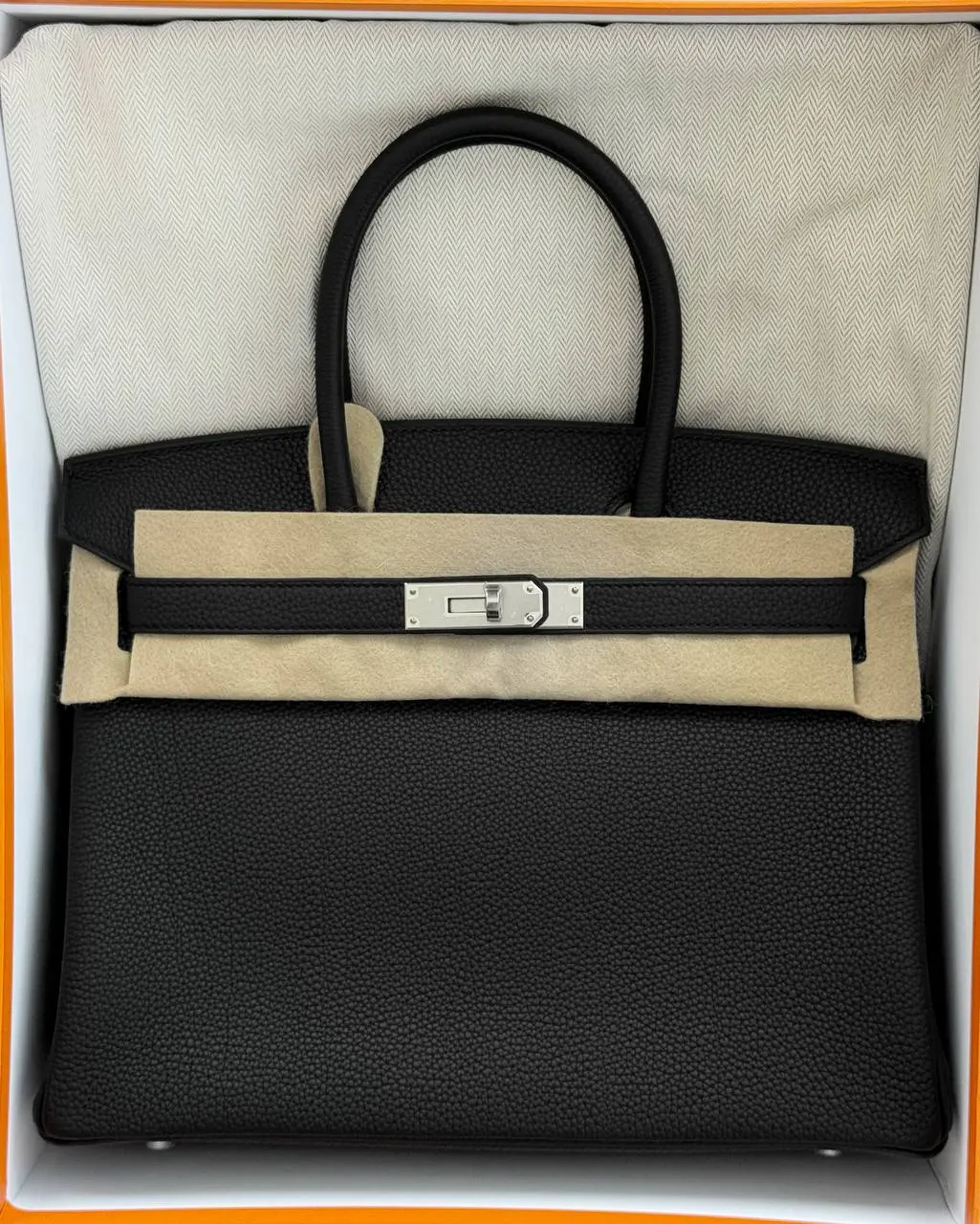 Hermes Hermes Birkin 30 / B30 Togo Noir Black PHW