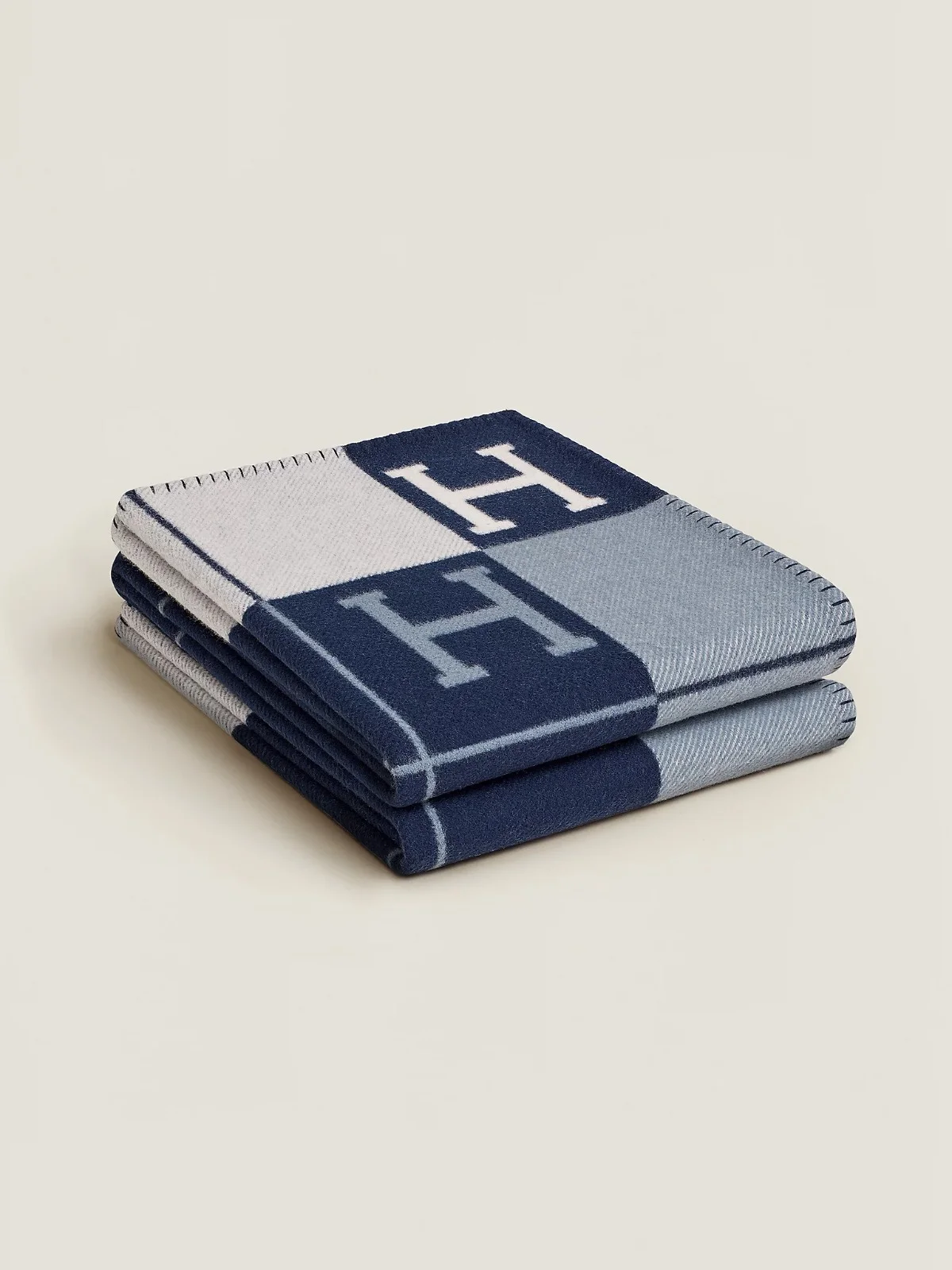 Hermes Avalon Blanket Ecru White / Caban - photo 3