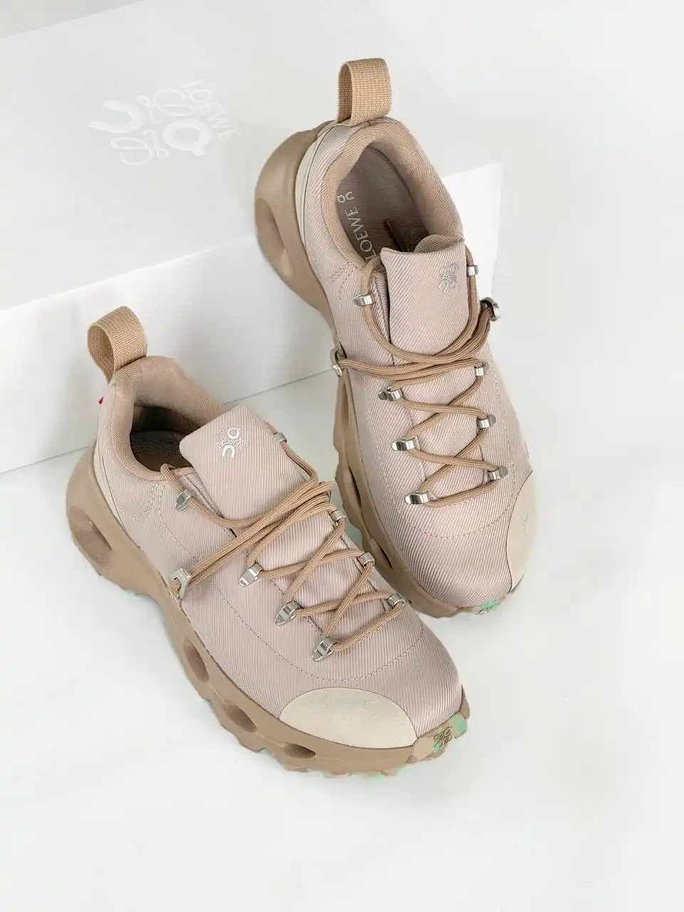 LOEWE Loewe X ON Cloudsolo Hiker Sneaker Women Sand