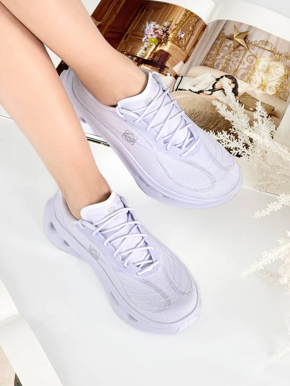 Loewe X ON Cloudtilt Cosmic Sneaker Women Lilac - photo 4