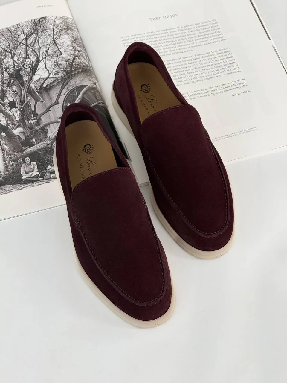 Loro Piana Loro Piana Summer Walk Loafer Men Dark Roast